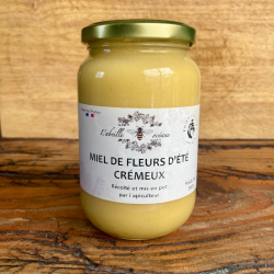 Miel de fleurs d'été crémeux